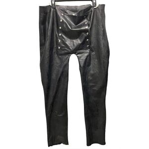Sailor front Latex jeans